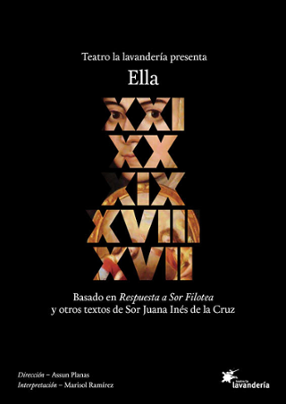 Cartell Teatro 'Ella' (Teatro la lavandería)