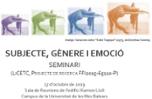Seminari: Subjecte, gnere i emoci (LiCETC)