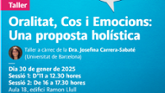 Taller. Oralitat, cos i emocions: una proposta holstica